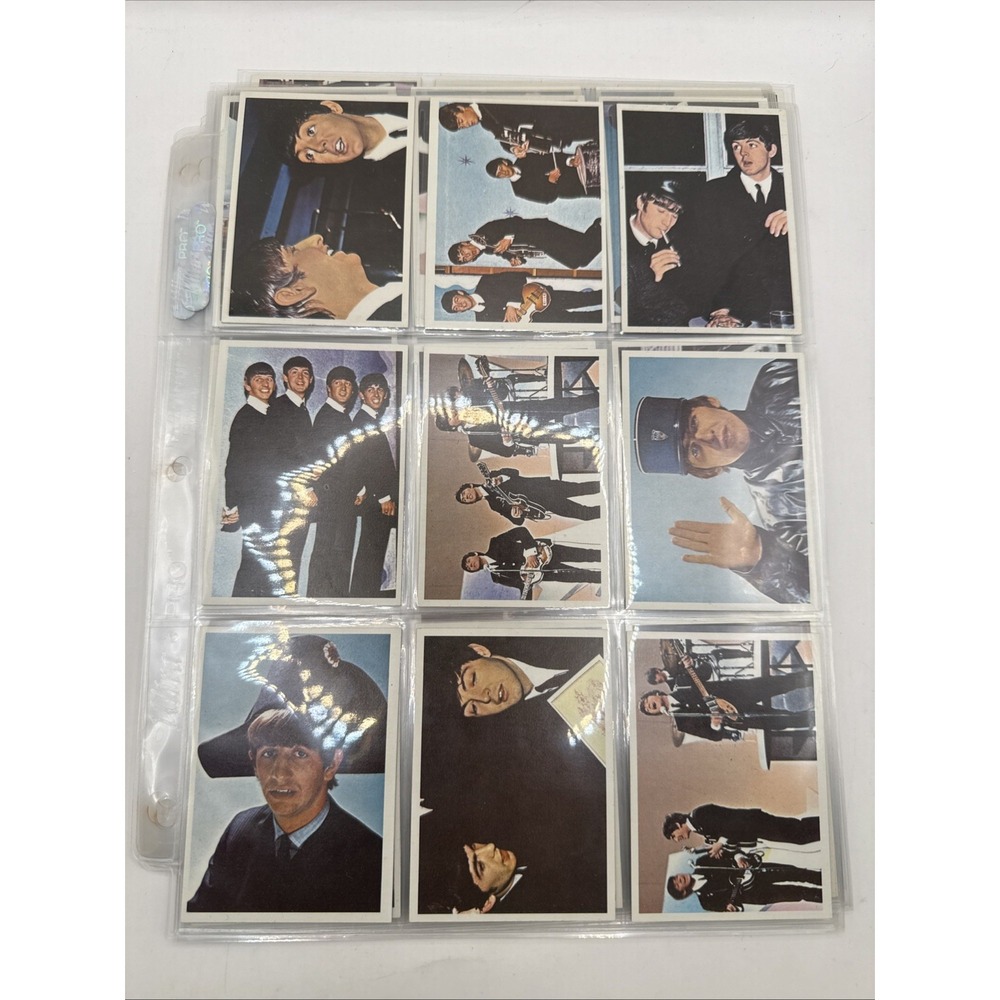1964 Topps Beatles Diary Complete Card Set of 61 Cards Vintage